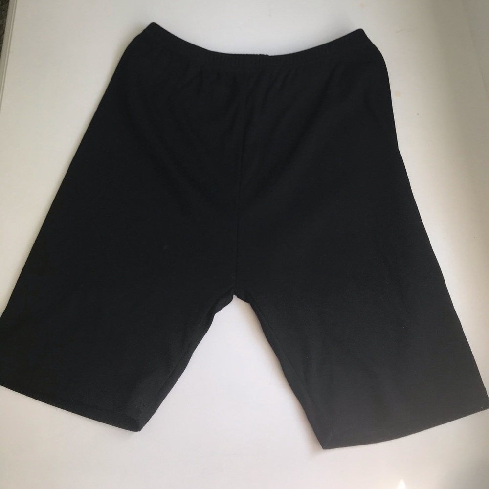 black biker shorts